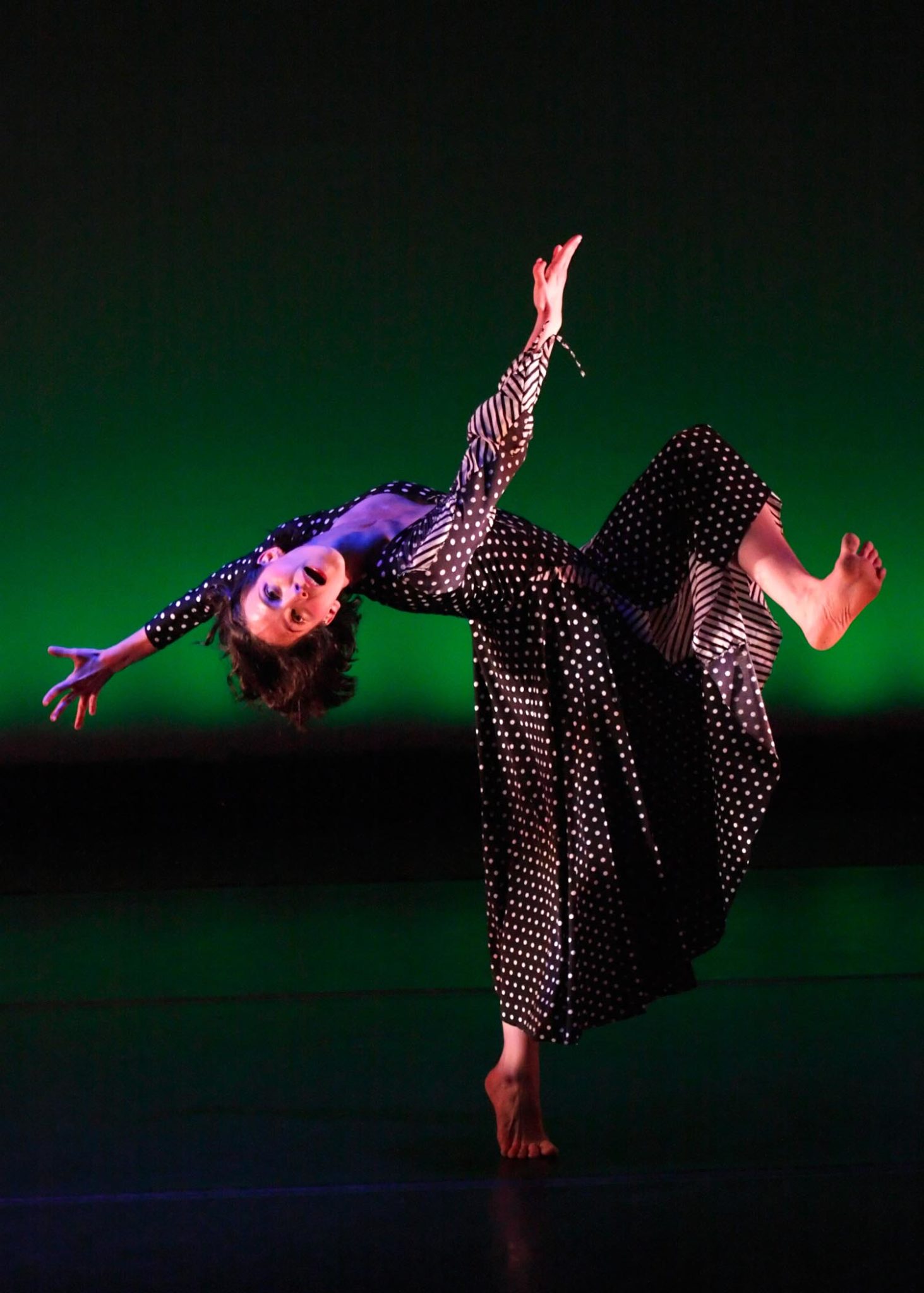 Dancer Kresge performing Out of Place